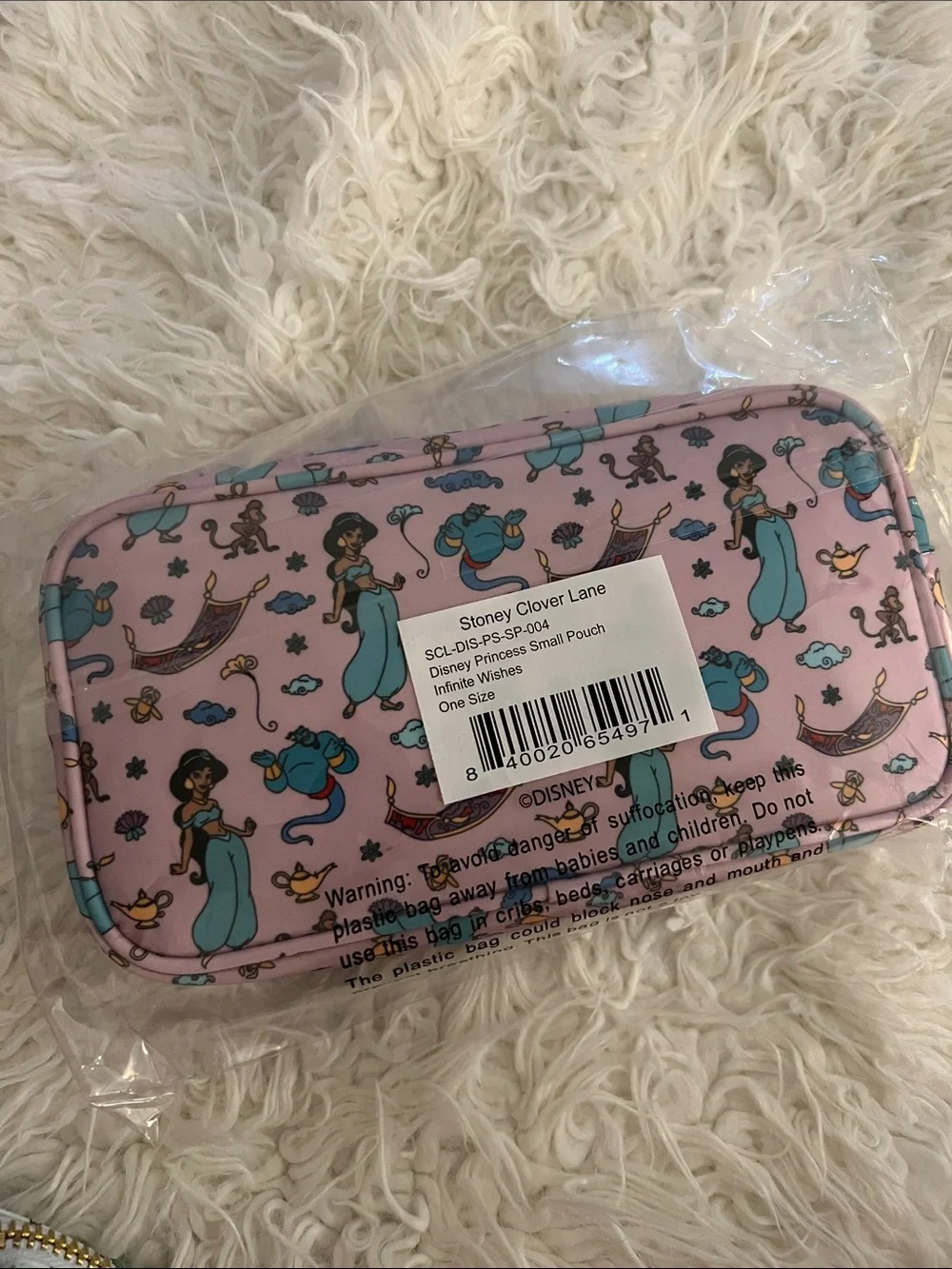 Stoney Clover Lane x Disney Princess Jasmine Small Pouch